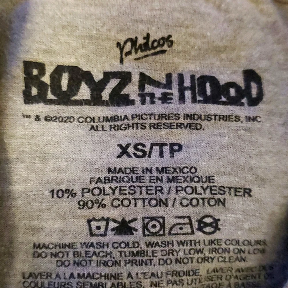 BoyZ N The Hood Gray Tee (XS) - Picture 2 of 4